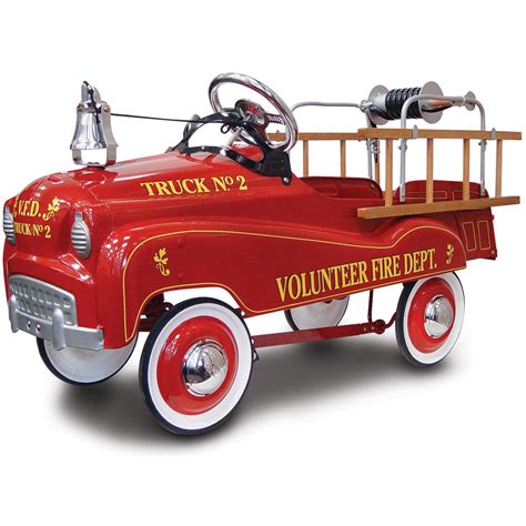 gear box radio car company fire truck pedal car metal|Gearbox Pedal Car for sale .